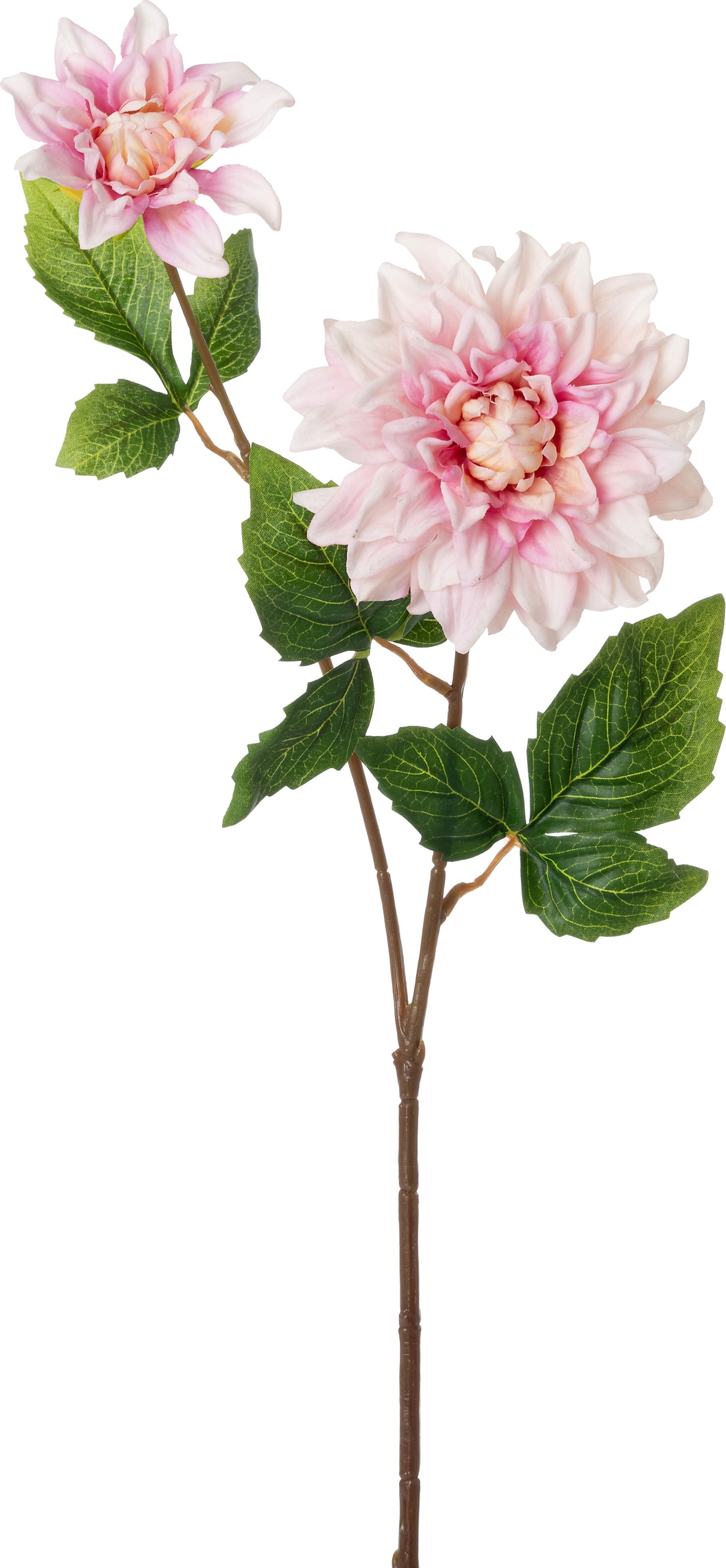 Intratuin kunstbloem Dahlia roze paars 60 cm