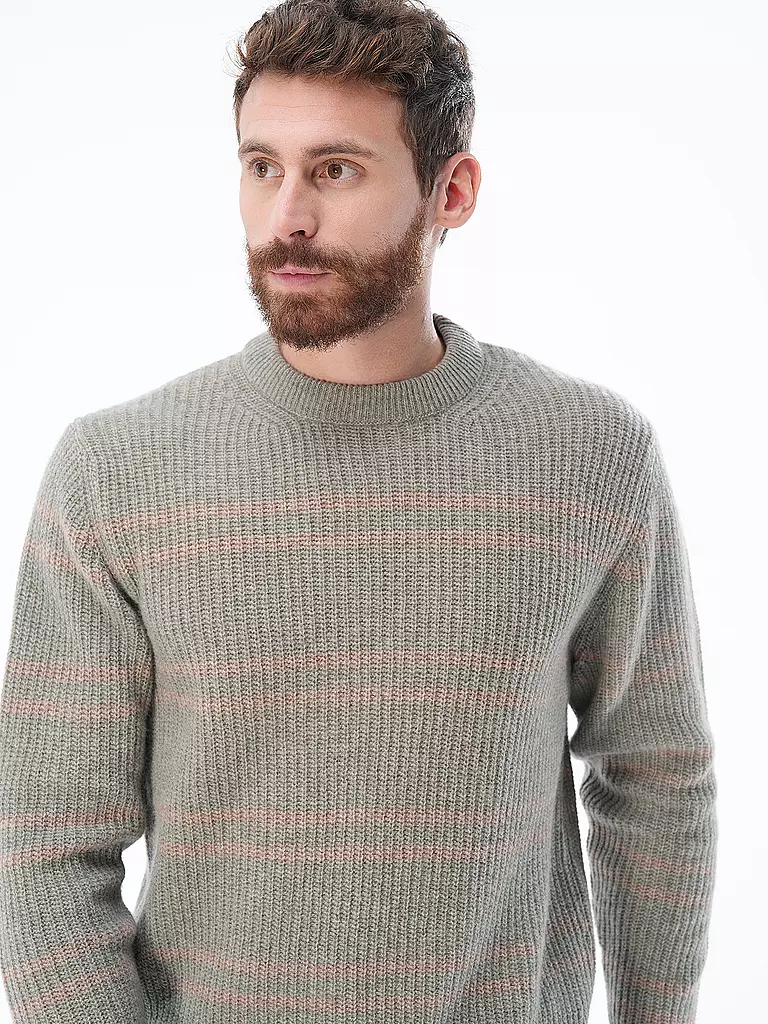 NUDIE JEANS Pullover GURRA  grün