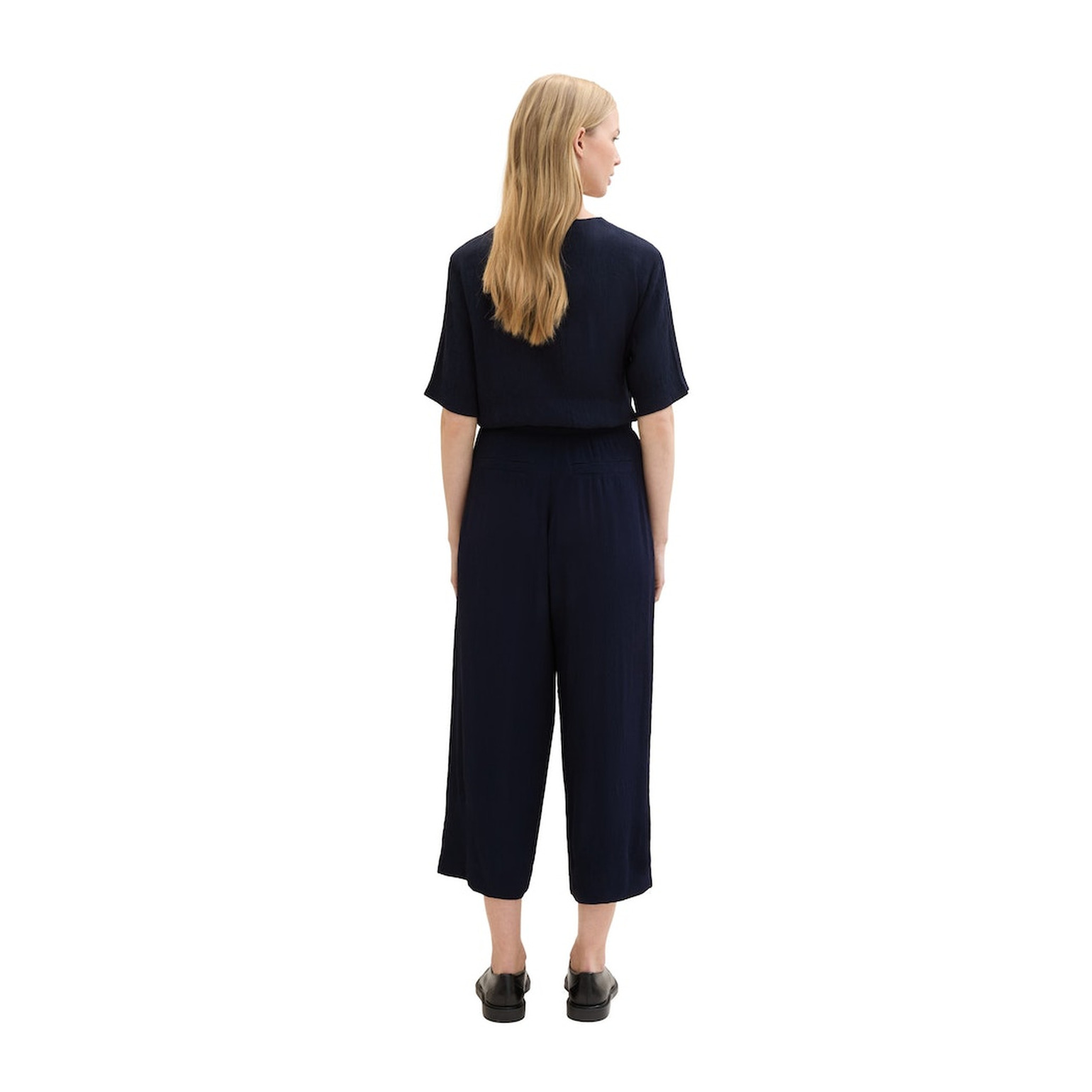 Tom Tailor Culotte crinkle pants