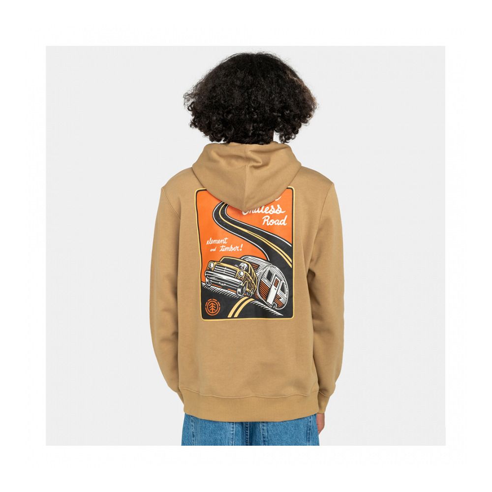 Element TIMBER NOVEL - Sweat Homme khaki