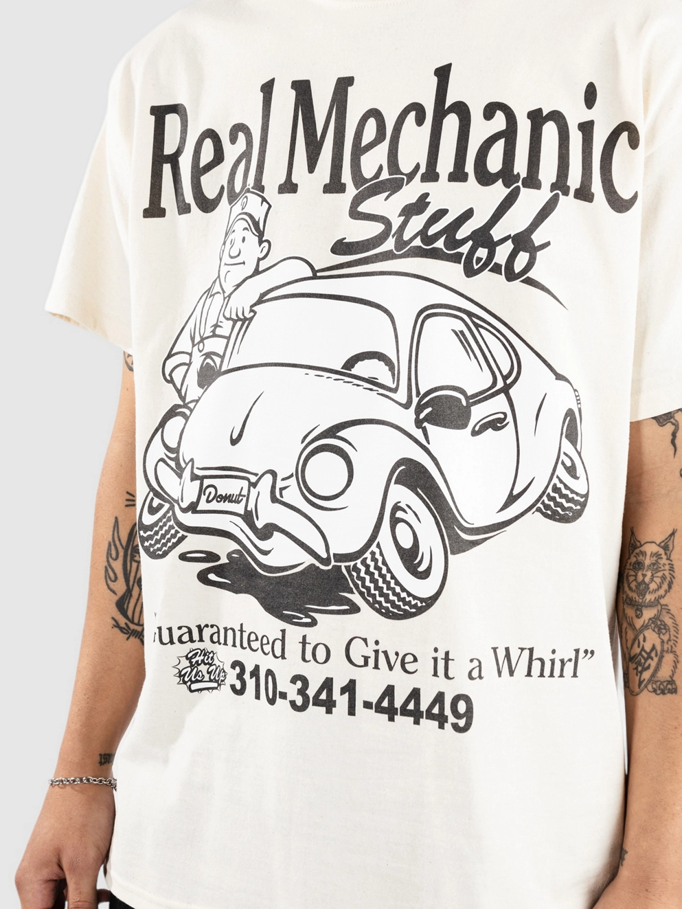 Donut RMS Phone T-Shirt natural