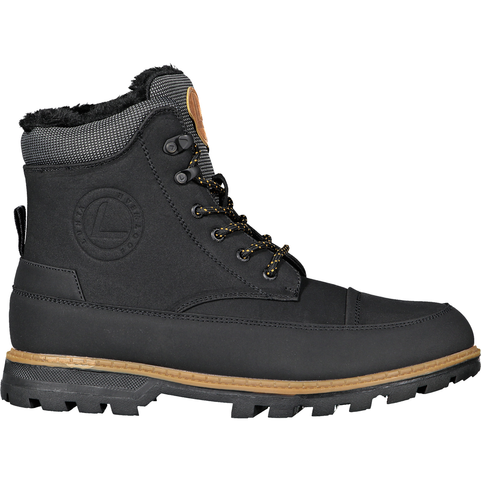 Lutha Herren-Winterschuh Reilu schwarz, 42