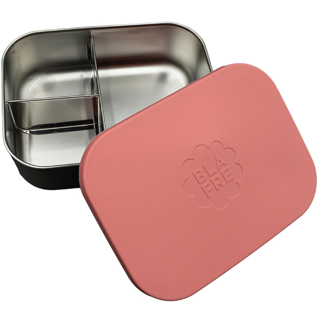 blafre rvs lunchbox - roze