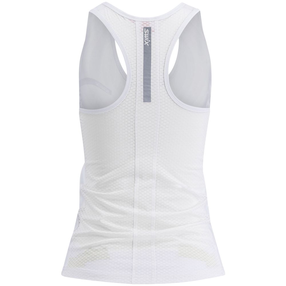 Swix Roadline Singlet Womens Bright White