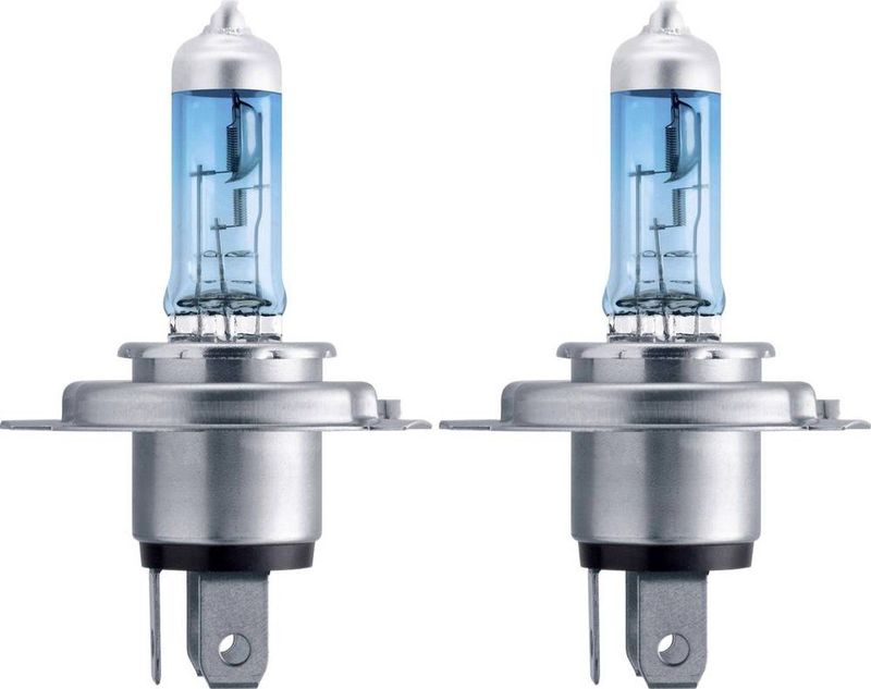 Philips - White Vision Ultra - H4 Koplampen - Heldere Lichtbundel - 12V - 55/60W