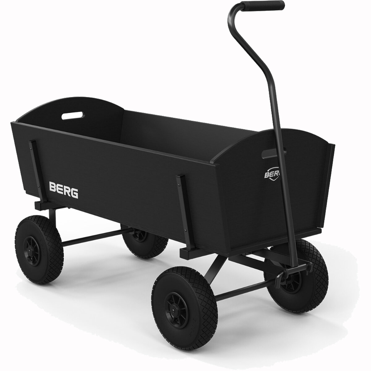 Bergtoys Berg Bollerwagen L - Schwarz