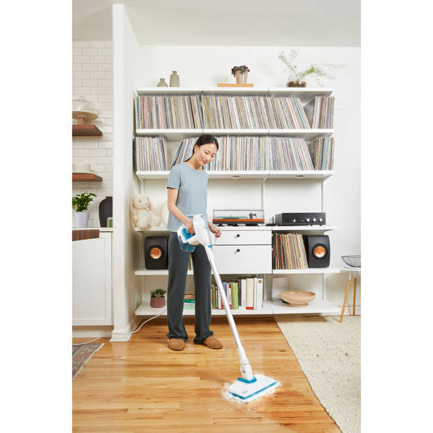 Black & Decker BHSM15FX08-QS Steam-mop met 8 accessoires en extensiekit - 1500W