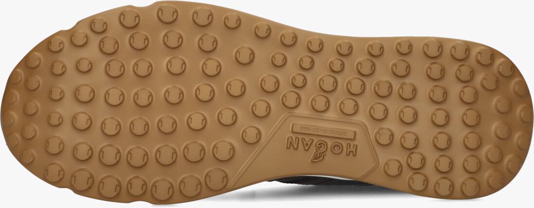 bruine hogan lage sneakers hyperlight allacciato h