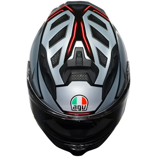 AGV - Casque K7 Jaeger Noir / Argent