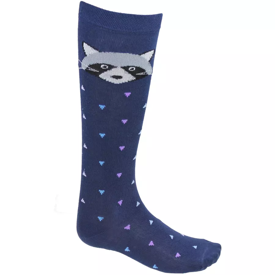 TupTam Mädchen Knielange Socken Gemustert 3er Pack rosagelb