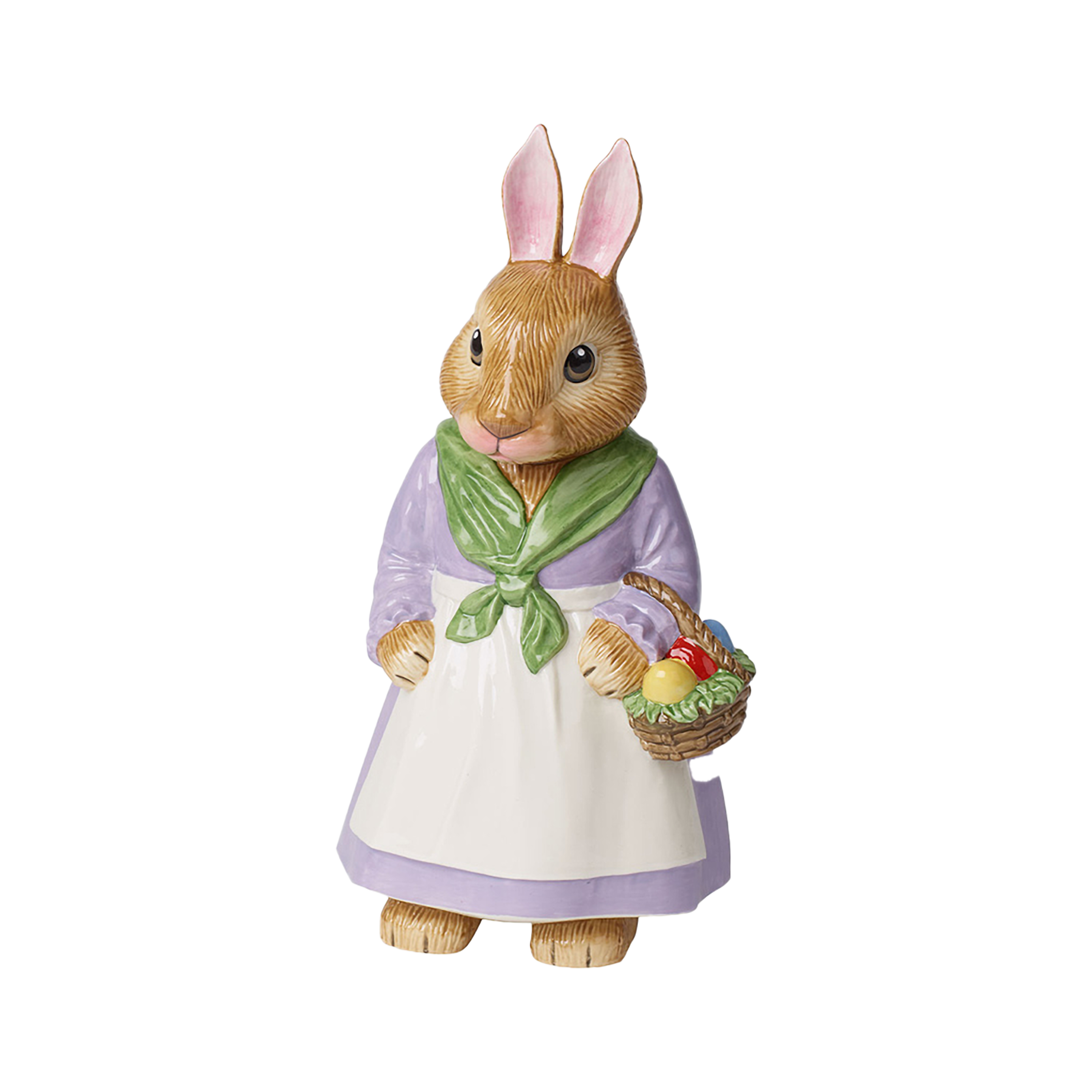 Bunny Tales Easter figurine Multi-colored, 4.5'' x 5.6'' x 11.1'', porcelain