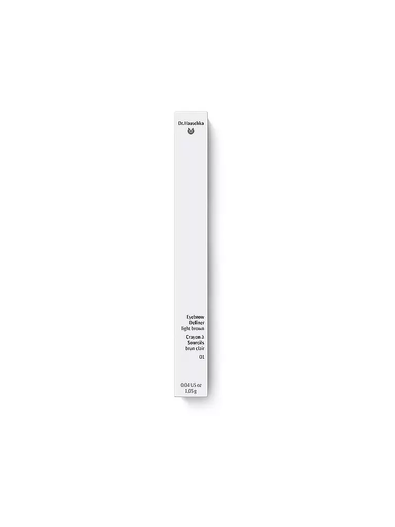 DR. HAUSCHKA Augenbrauenstift - Eyebrow Definer (01  Light Brown) hellbraun