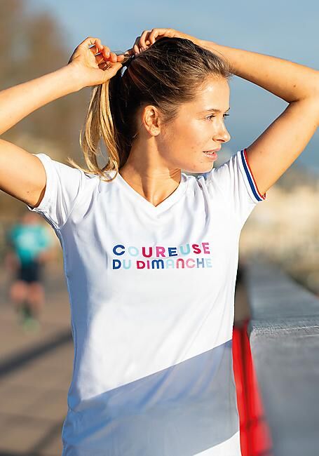 COUREUR DU DIMANCHE - T-SHIRT MC LA COUREUSE DU DIMANCHE W