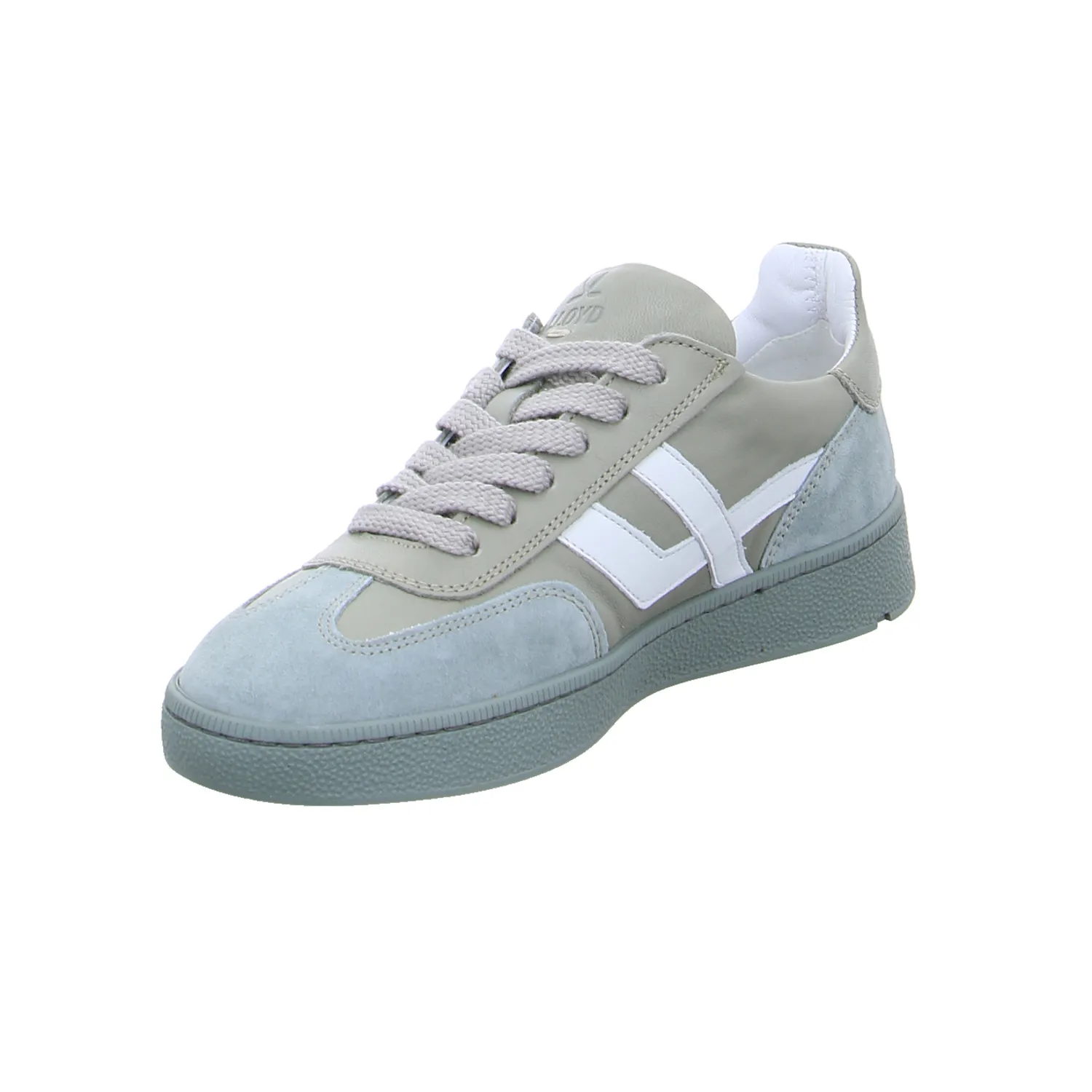 LLOYD Sneaker Grün Leder