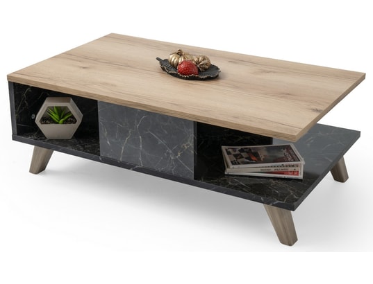 CONCEPT1 - Table basse Été O2030 chene marbre