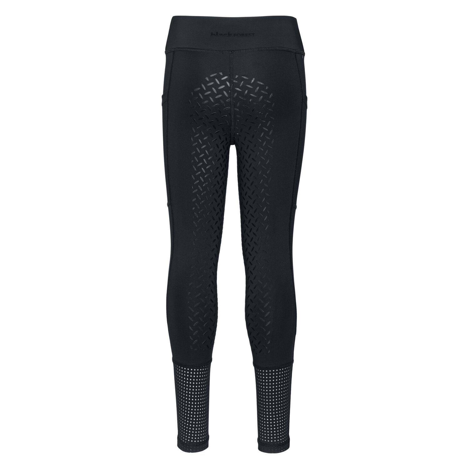 black forest kids Vollbesatz-Reitleggings  - black