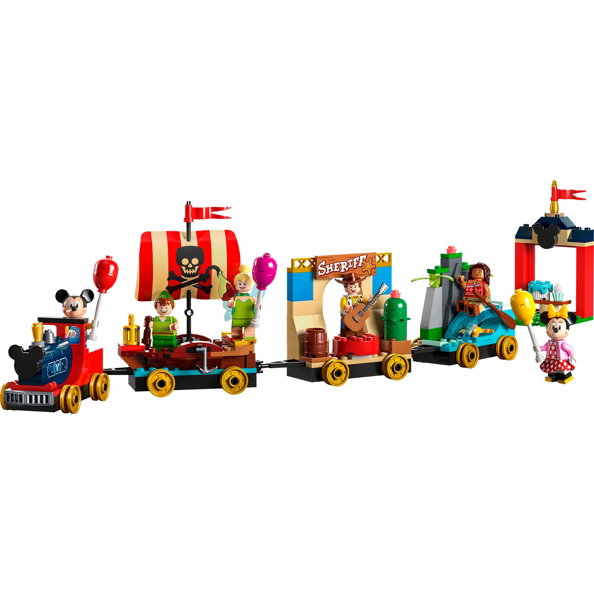 LEGO Konstruktionsspielzeug Disney Geburtstagszug