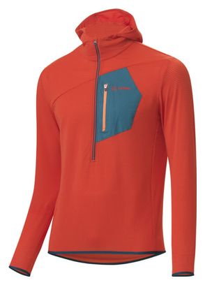 Loeffler shirt  Maillot à manches longues (M HZ et un chandail à Capuchon Aéro TechFleece - Orange