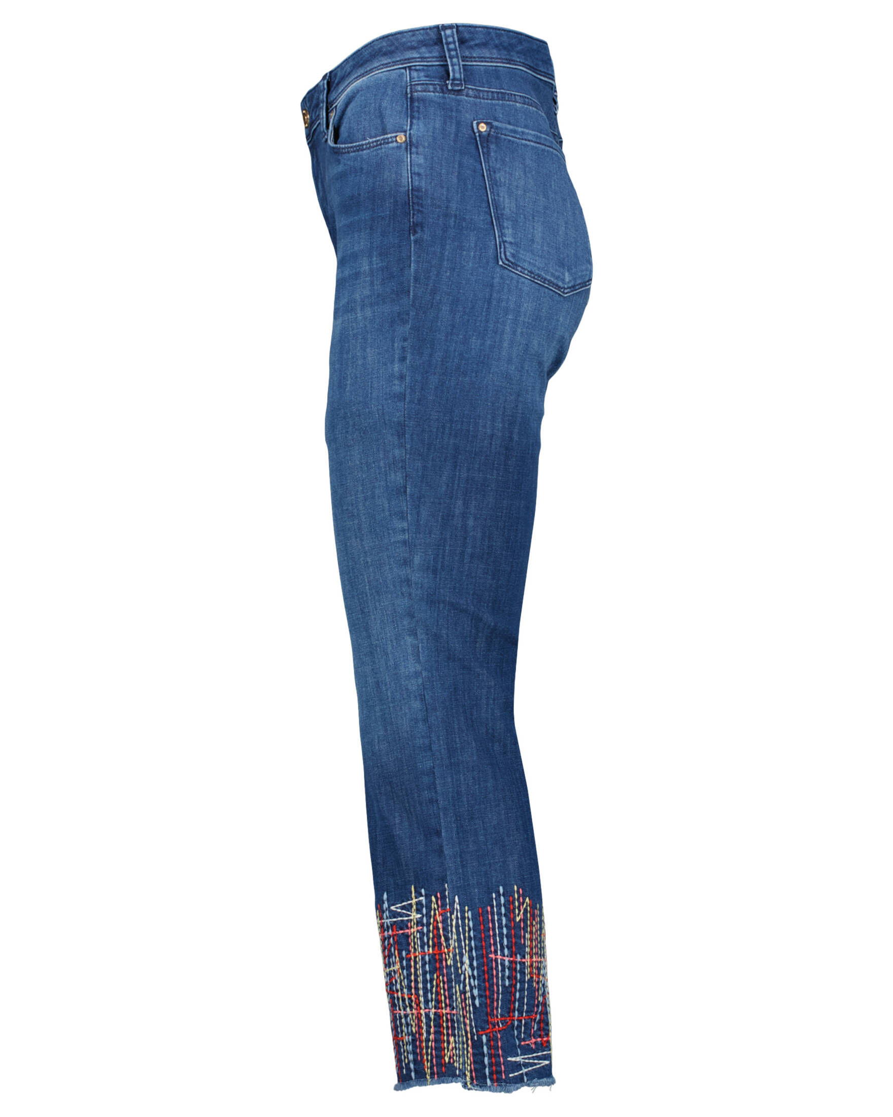 Raffaello Rossi| Damen Jeans VIC 6/8 CROPPED STITCH Slim Fit