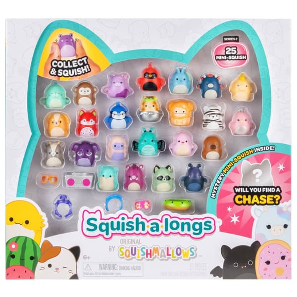 2,5 cm 25 Pack Squish-a-longs