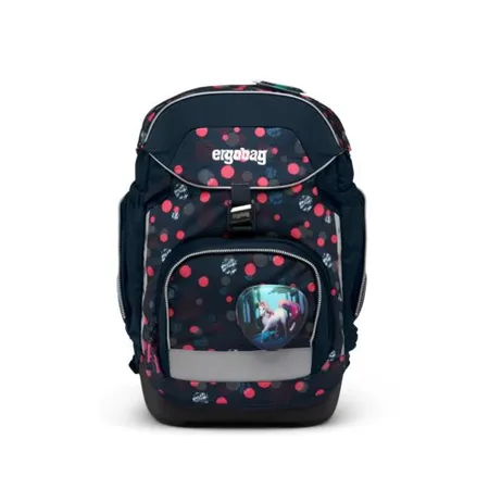 ergobag PACK Schulrucksack-Set PhantBärsiewelt REFLEX GLOW, 6-teilig