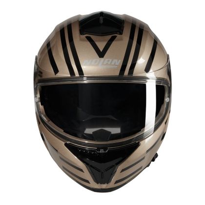 Casque Nolan N80-8 - VELOCE - Beige / Noir