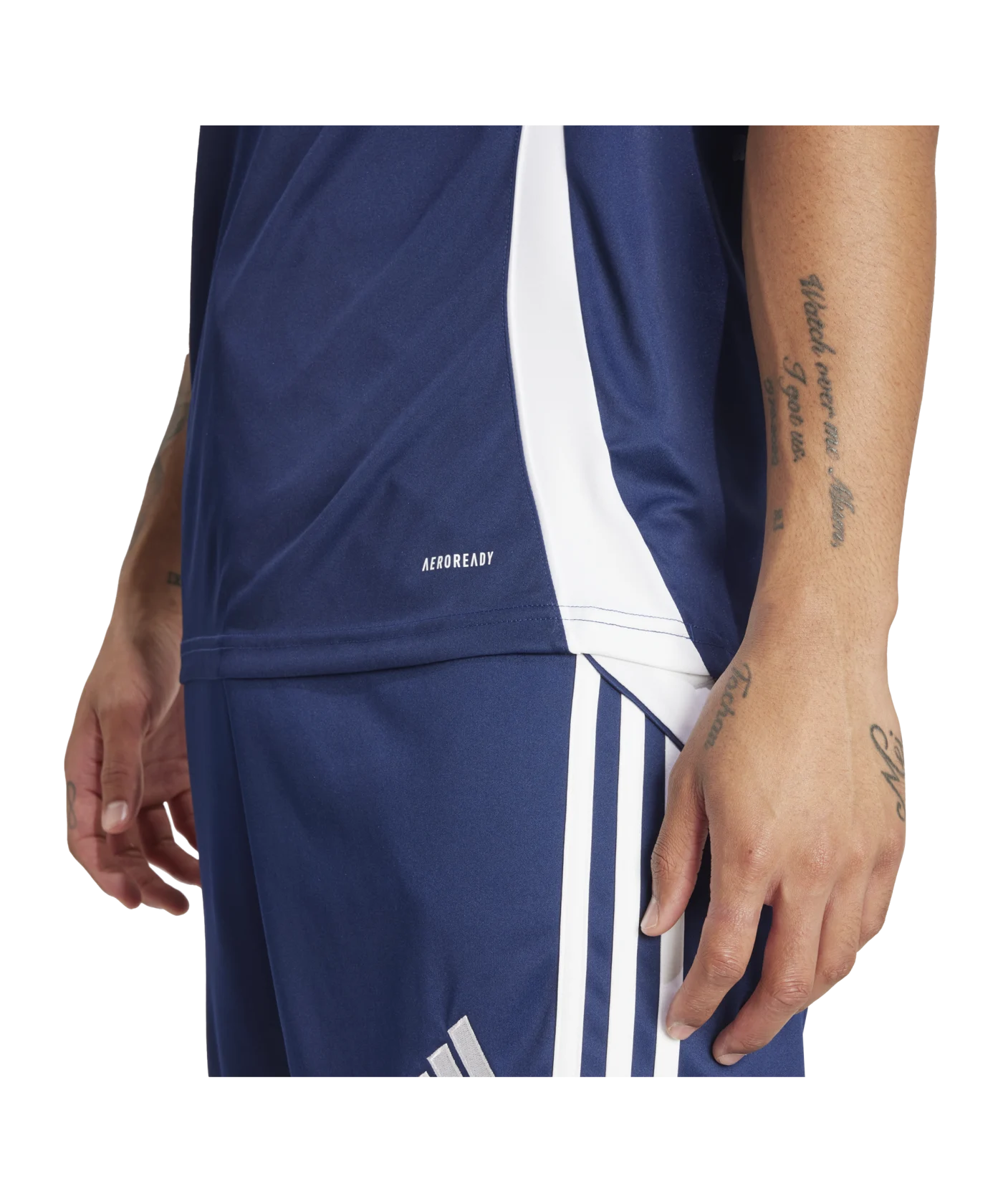 adidas Tiro 24 Trikot Dunkelblau Weiss