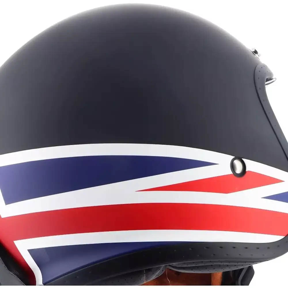Helstons - Casque Union Jack Noir / Blanc / Bleu / Rouge