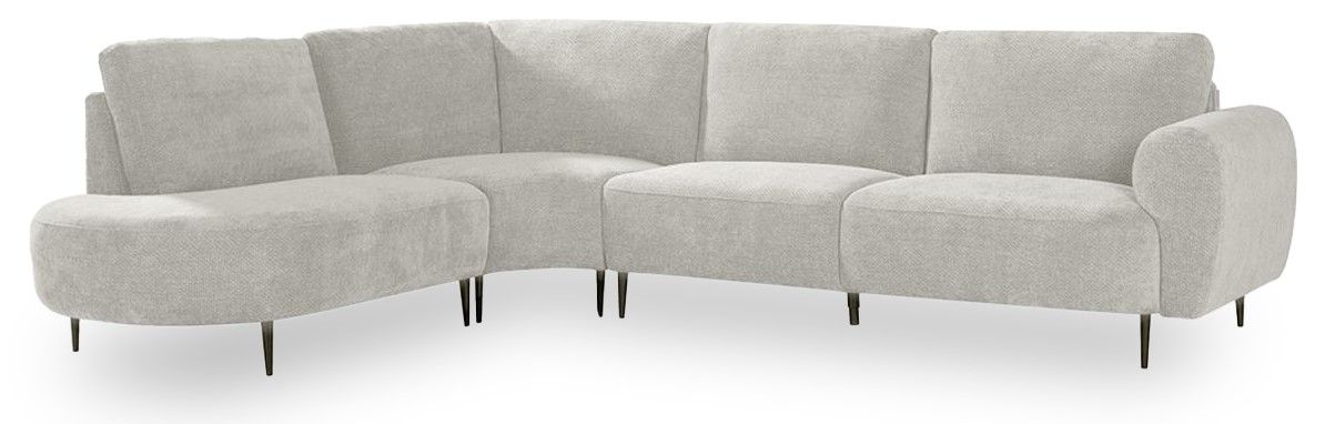 Hoekbank Naturel GA-80.157 Milano B300 x D232 x H72 cm