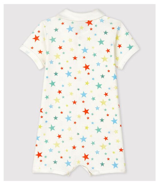 Combicourt à étoiles multicolores en coton biologique