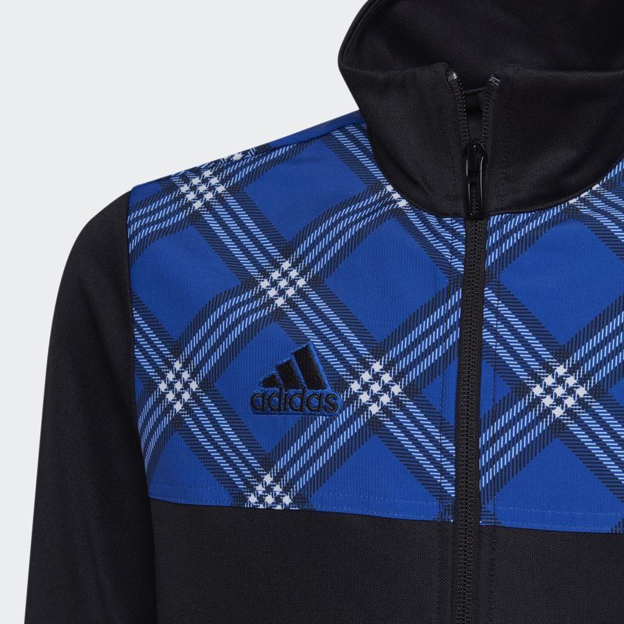 adidas Veste Tiro - Noir/Bleu Enfant