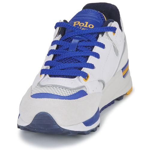 Polo Ralph Lauren - TRACKSTR 200-SNEAKERS-LOW TOP LACE Blanco / Azul / Amarillo