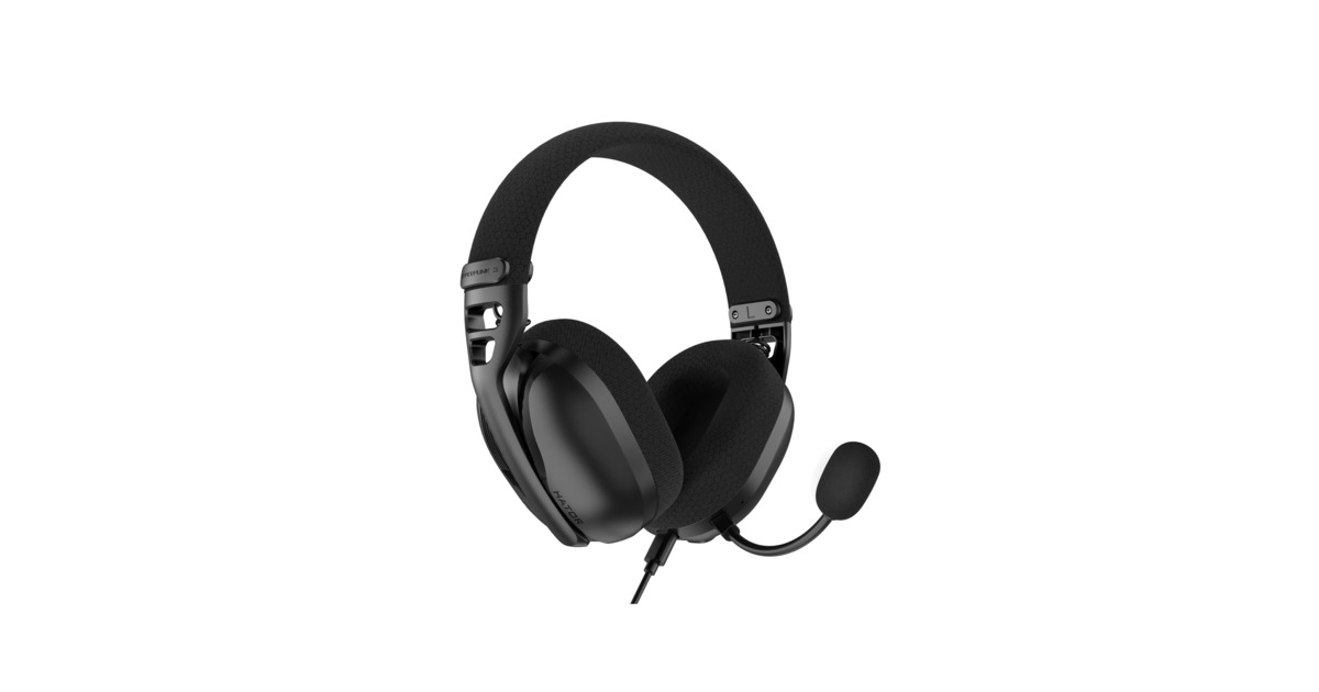 HatorHyperpunk 3 USB over-ear gaming headset  (Zwart, Virtual 7.1 Surround Sound, USB-A / USB-C / Bluetooth)