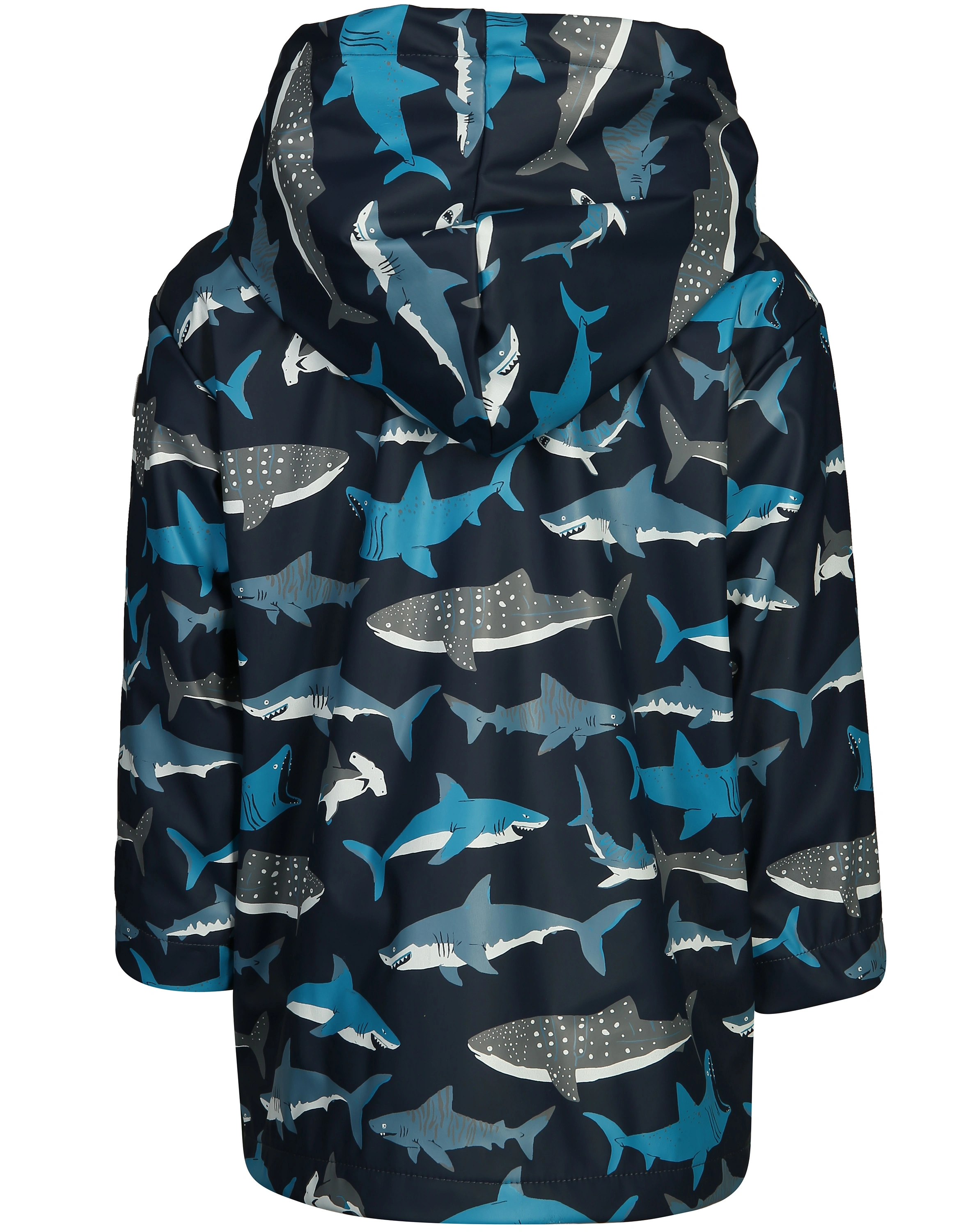 Regenmantel SHARK SCHOOL in dunkelblau