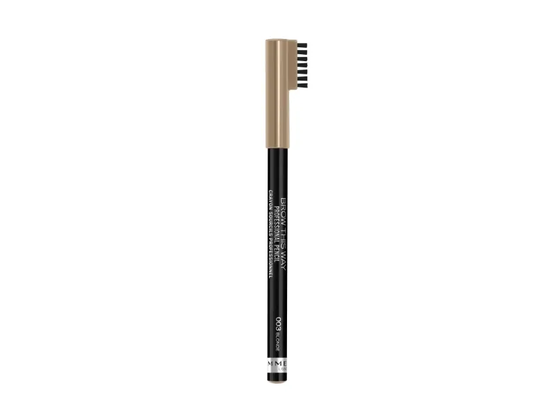 RIMMEL_Brow This Way Brow pencil with brush 003 Dark Brown 0.25g