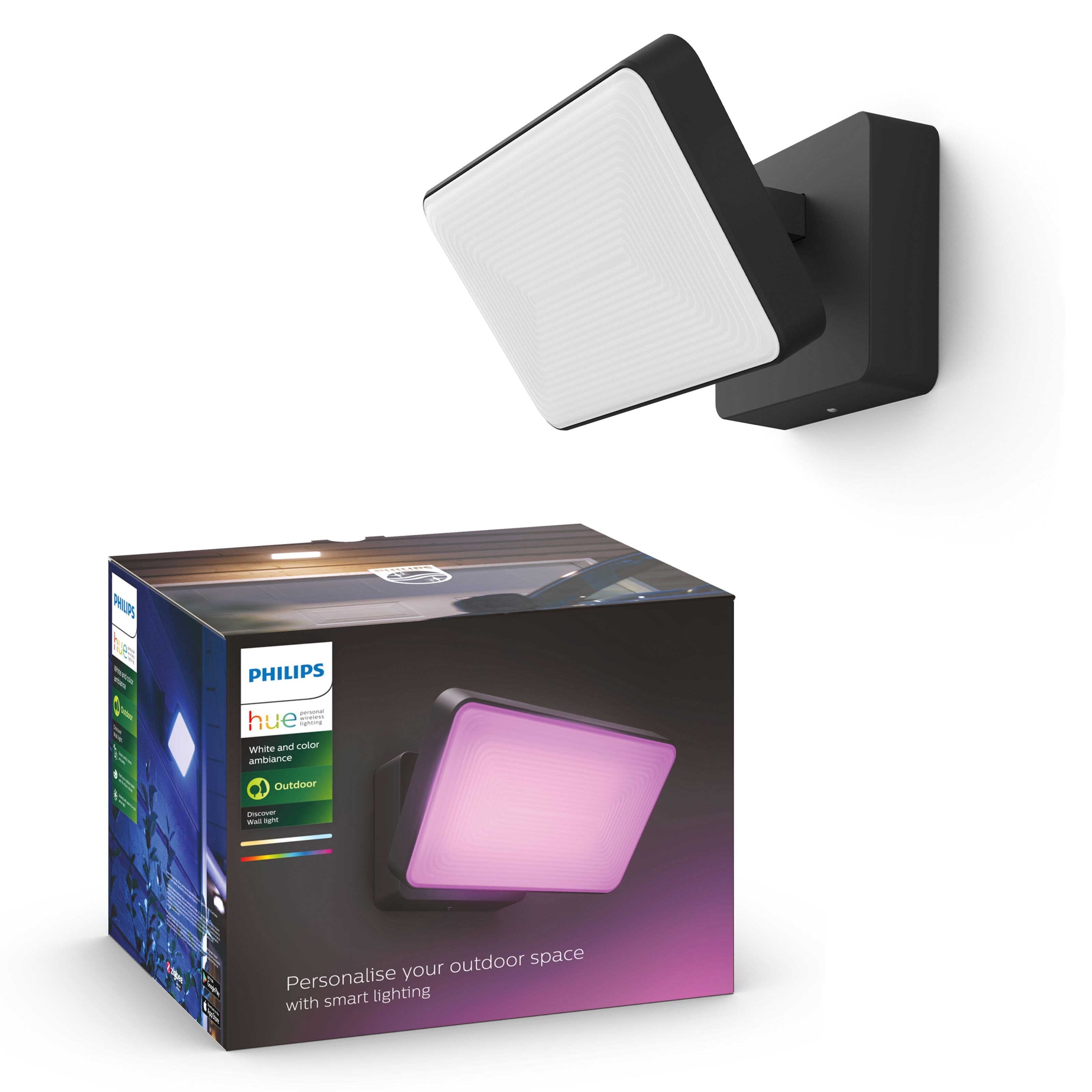 Philips Hue Discover Utendørslyskaster 2250 lm