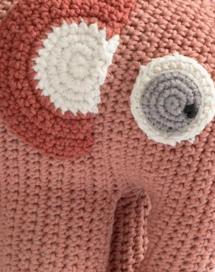 Nachziehtier FANTO DER ELEFANT in blossom pink