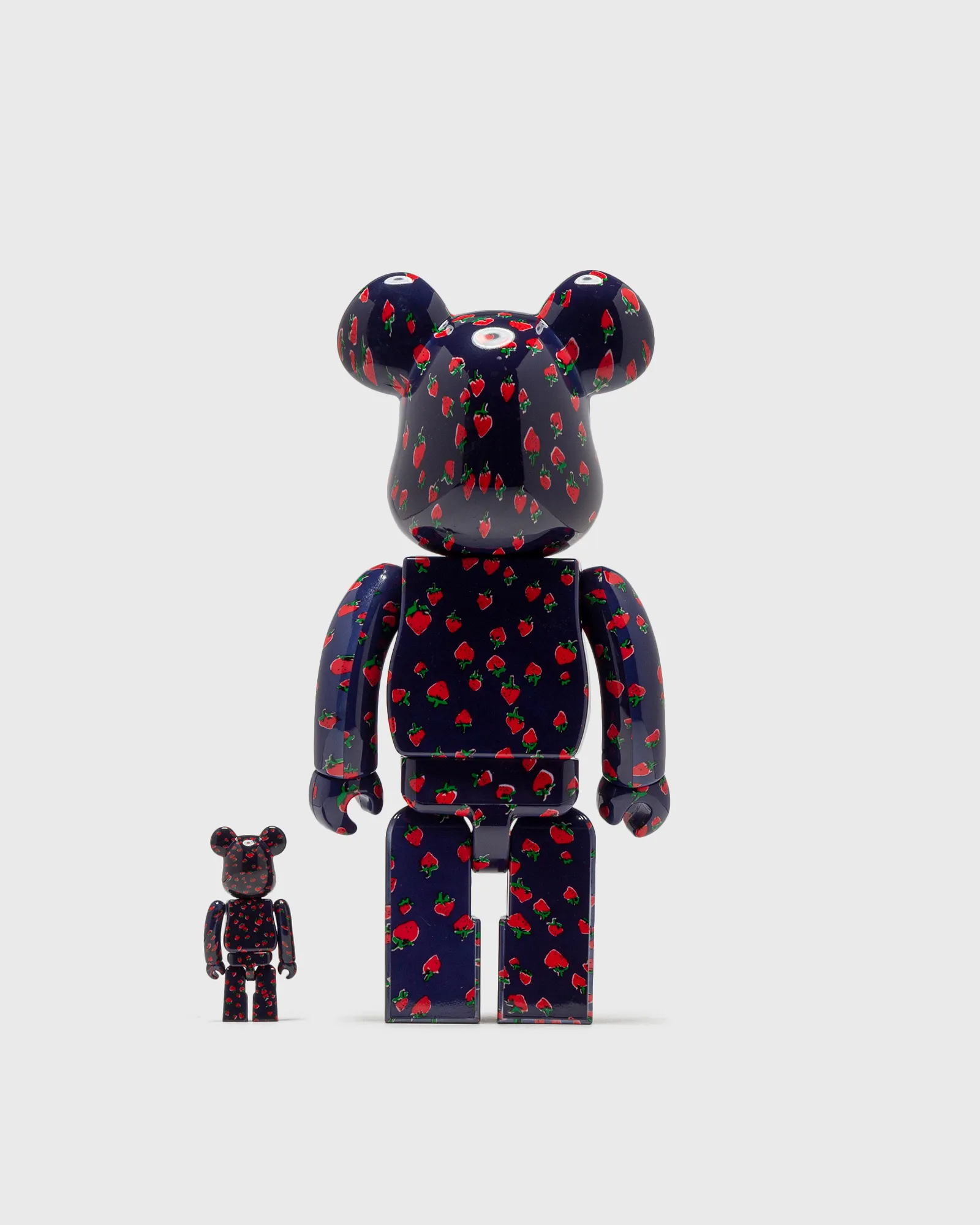MEDICOM BEARBRICK 400% MUVEIL STRAWBERRY 2-PACK