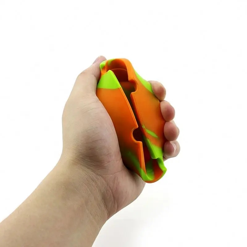 (3er Set) Ø8cm Silikon Mini Aschenbecher Party Deko Outdoor Aschenbecher - Camouflage