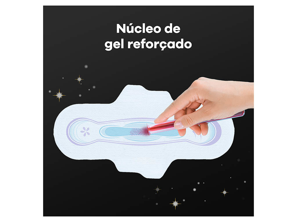 PENSOS HIGIÉNICOS ULTRAFINA NOITE COM ABAS AUSONIA 24 UN