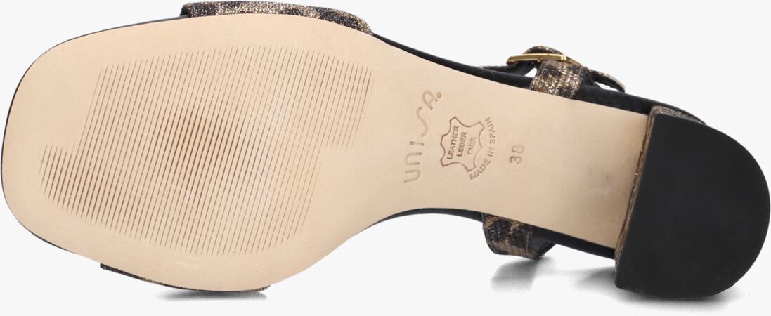 bruine unisa sandalen met hak moraty
