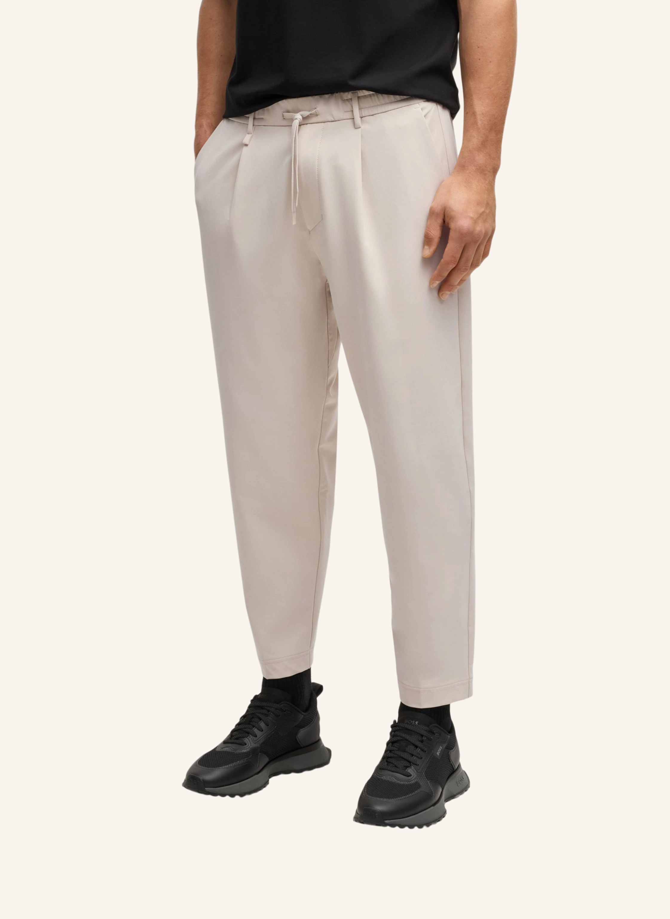 BOSS Casual Hose T_CONVERT-PLEAT Tapered Fit