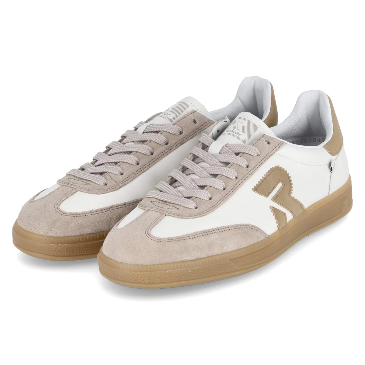 RiekerLow Sneaker - weiss kombi