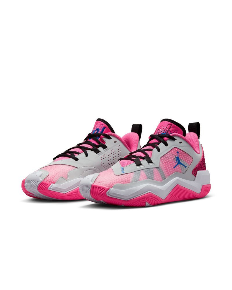 Chaussures de basket Nike Jordan One Take 4 Blanc & Rose pour homme