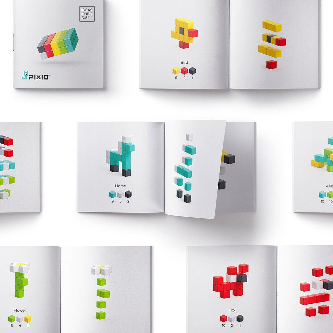 Pixio magnetische blokjes – 50st |ilovespeelgoed.nl