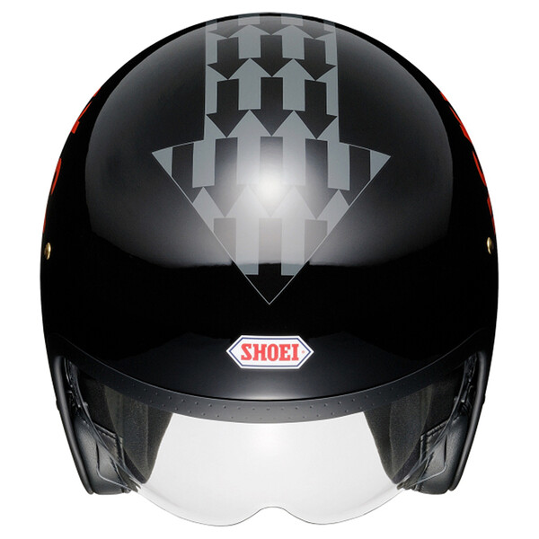Shoei - Casque J-O Lucky Cat Garage TC-5 / Noir / Rouge