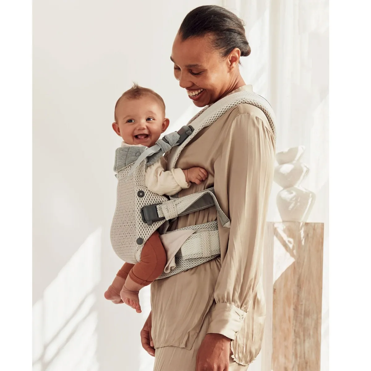 Babybjorn Porte-Bébé Harmony - Crème 3D mesh