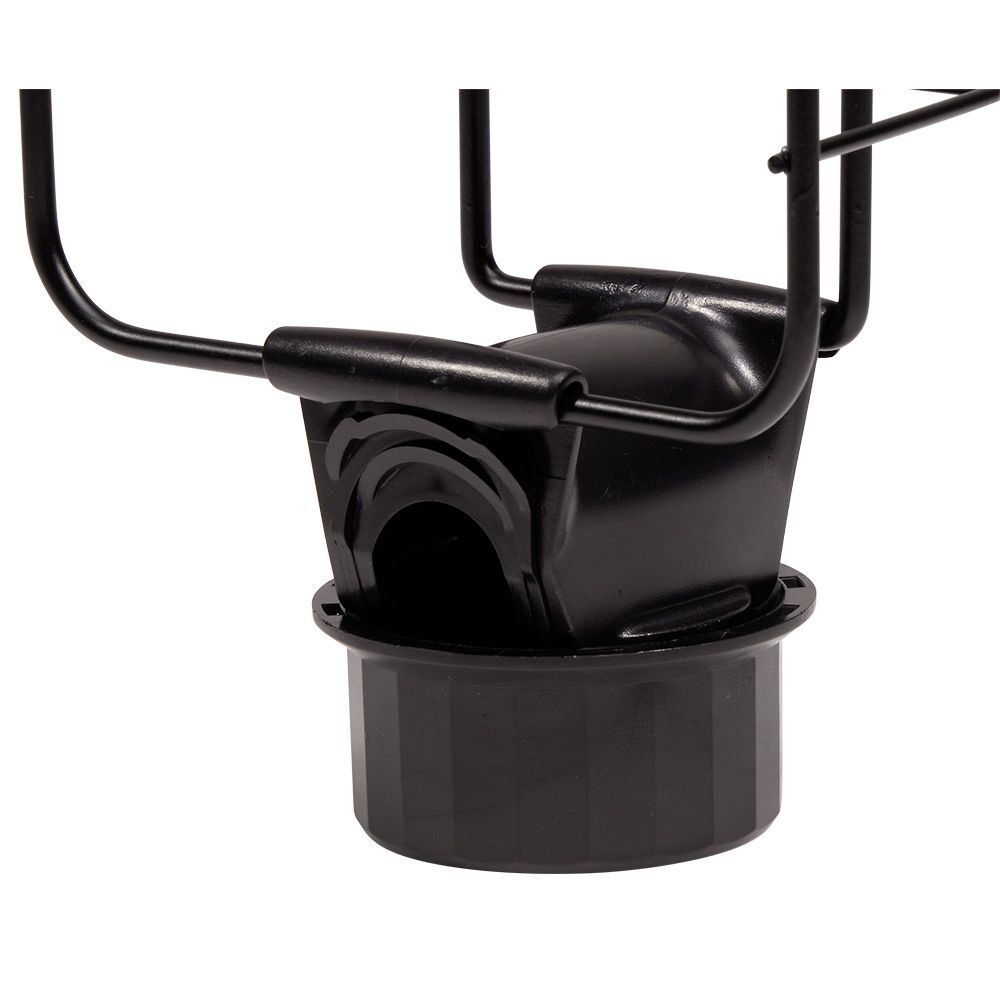 Porte savon filaire noir