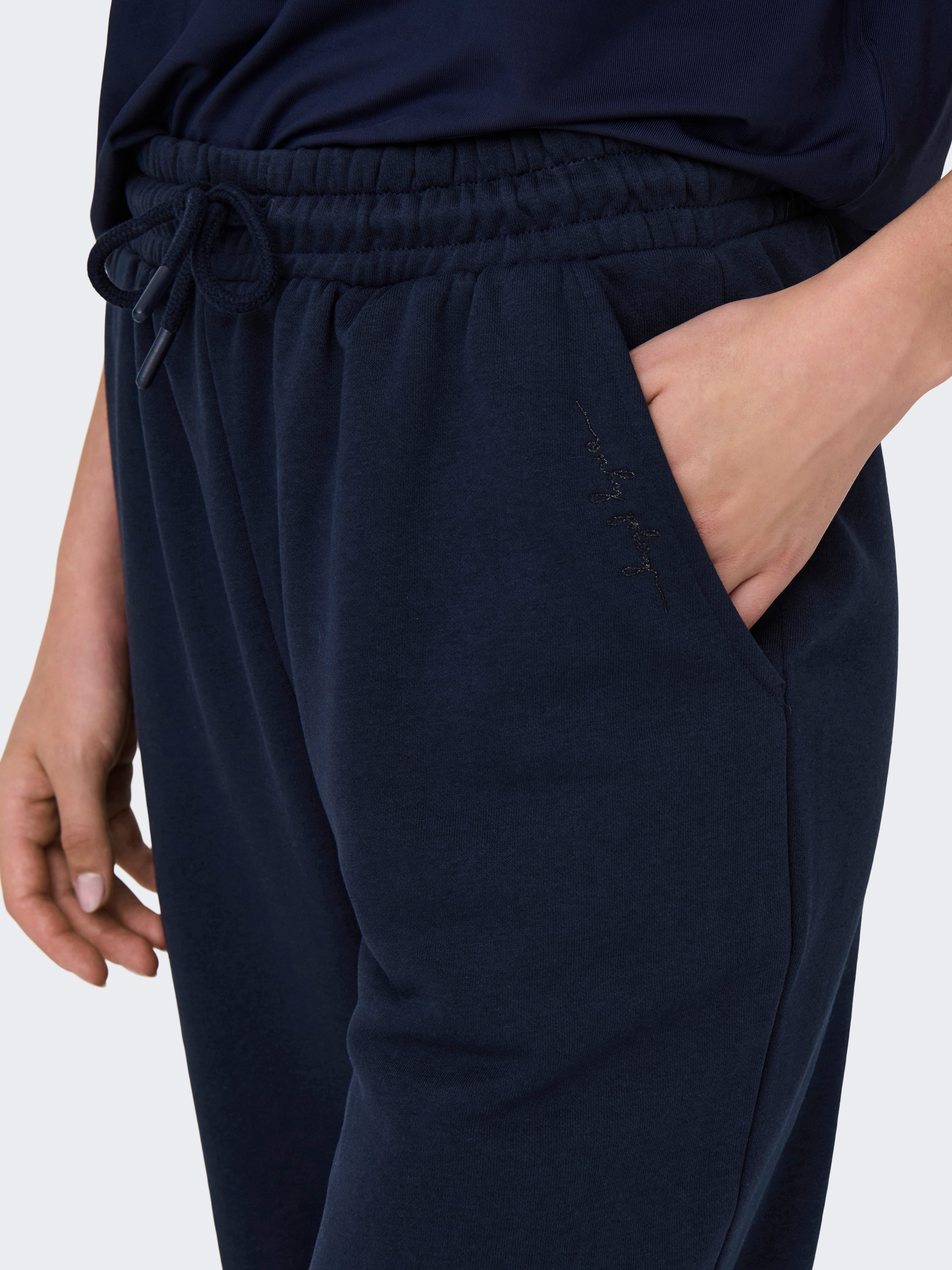 ONPLUX Hohe Taille Normal geschnitten Jogginghose Maritime Blue