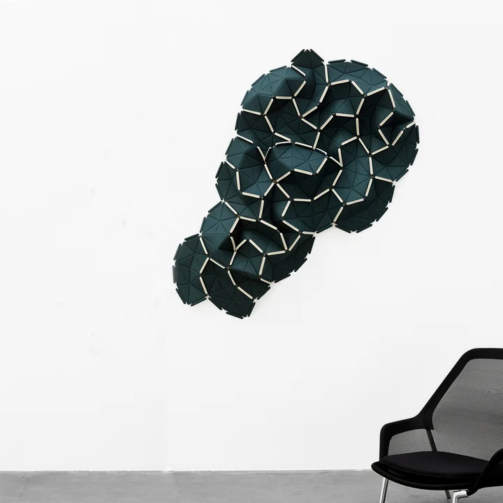 Kvadrat - Clouds 8er-Set, Divina Melange 120 (meliertes grau) / Divina 106 (weiss)